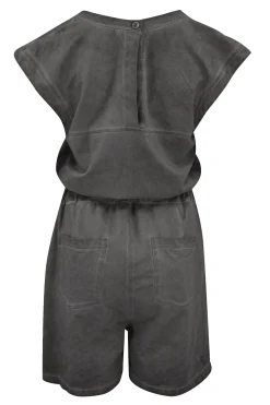 Kurzer Jumpsuit Schwarz