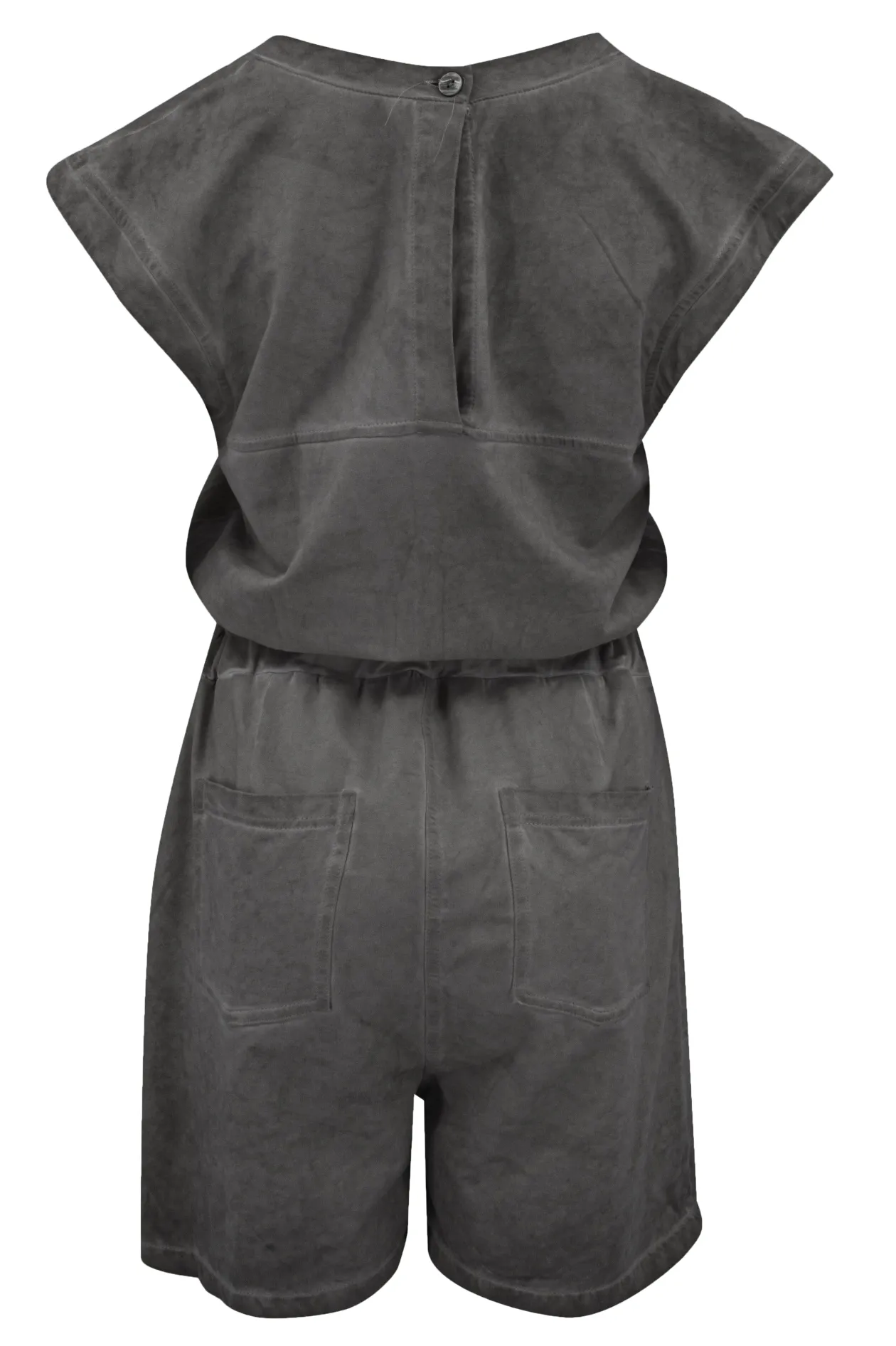 Kurzer Jumpsuit Schwarz