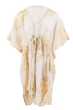 Kurzer Kimono gold Sand