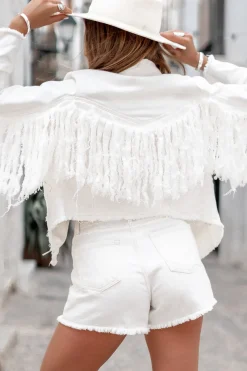 Kurzer Neiva Off White