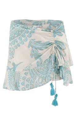 Kurzer Skort Adella Aqua
