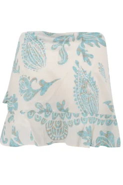 Kurzer Skort Adella Aqua