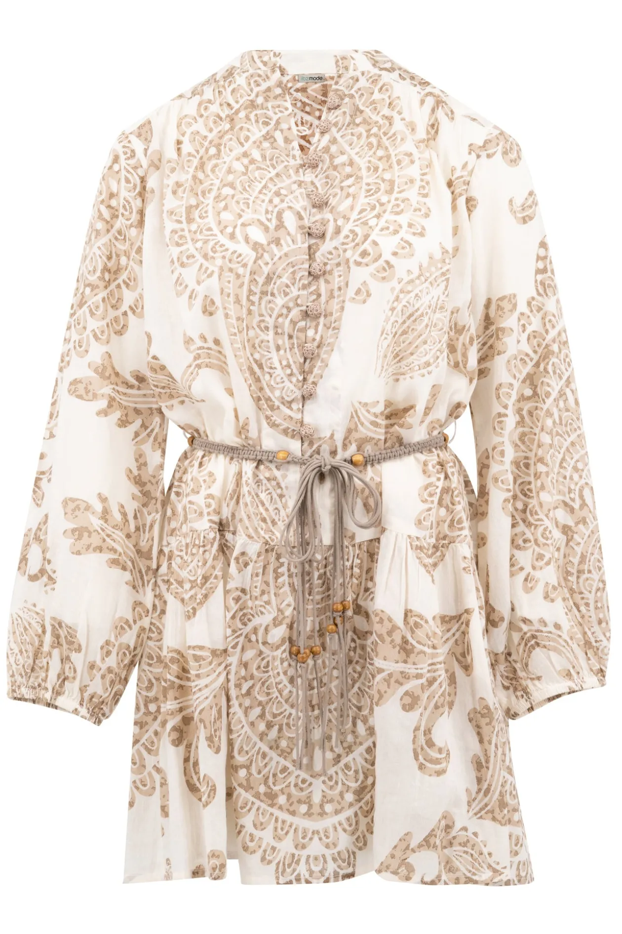 Kurzes Kleid Adella Taupe