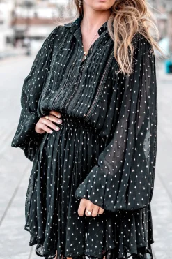 Kurzes Kleid Bliss Schwarz