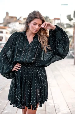 Kurzes Kleid Bliss Schwarz