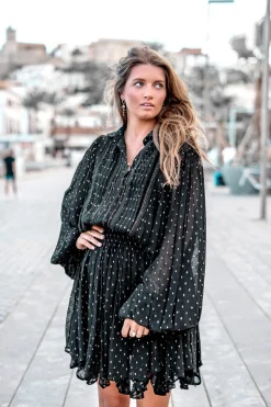 Kurzes Kleid Bliss Schwarz