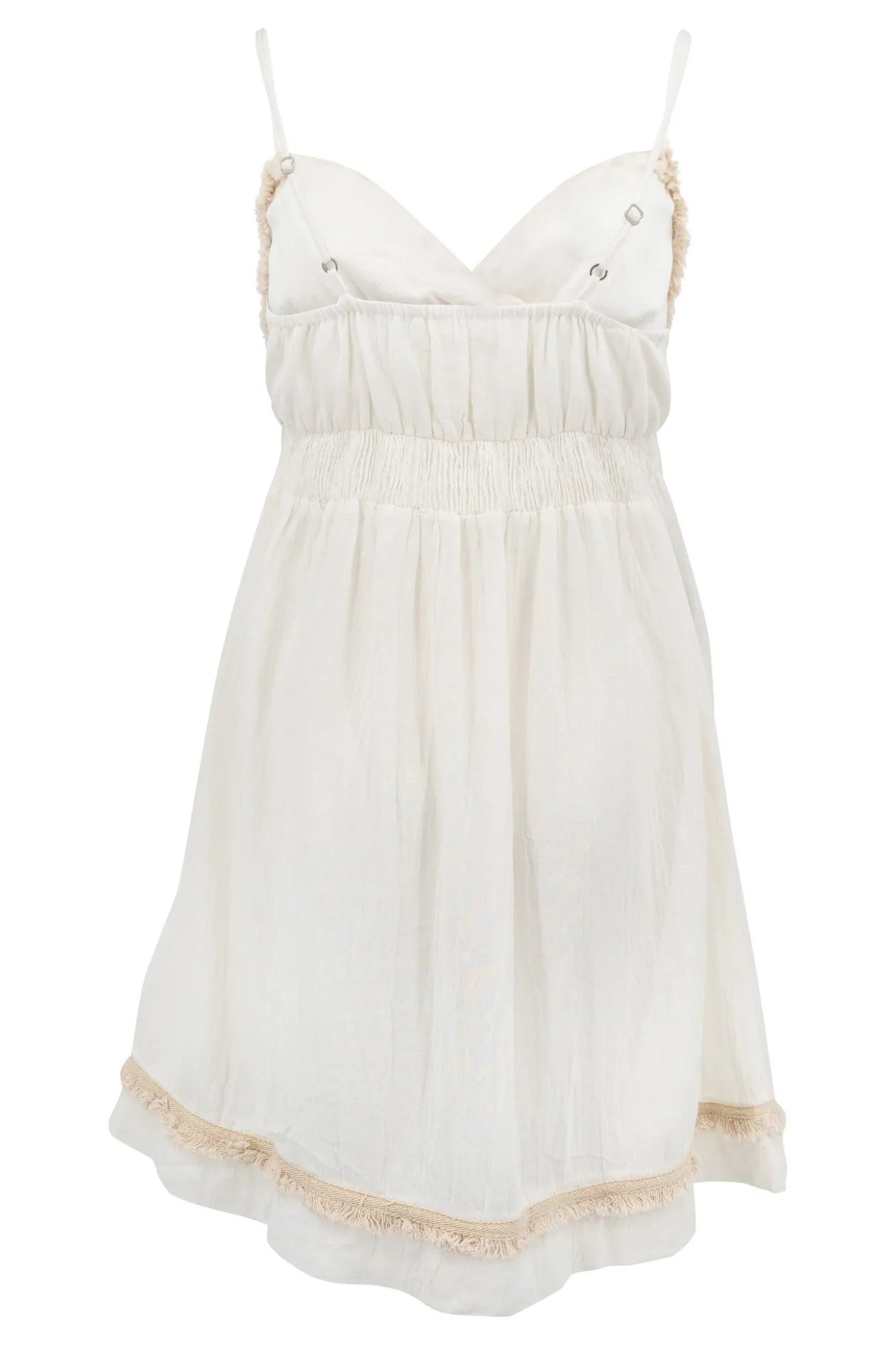 Kurzes Kleid Camila Elfenbein