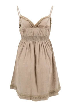 Kurzes Kleid Camila Taupe