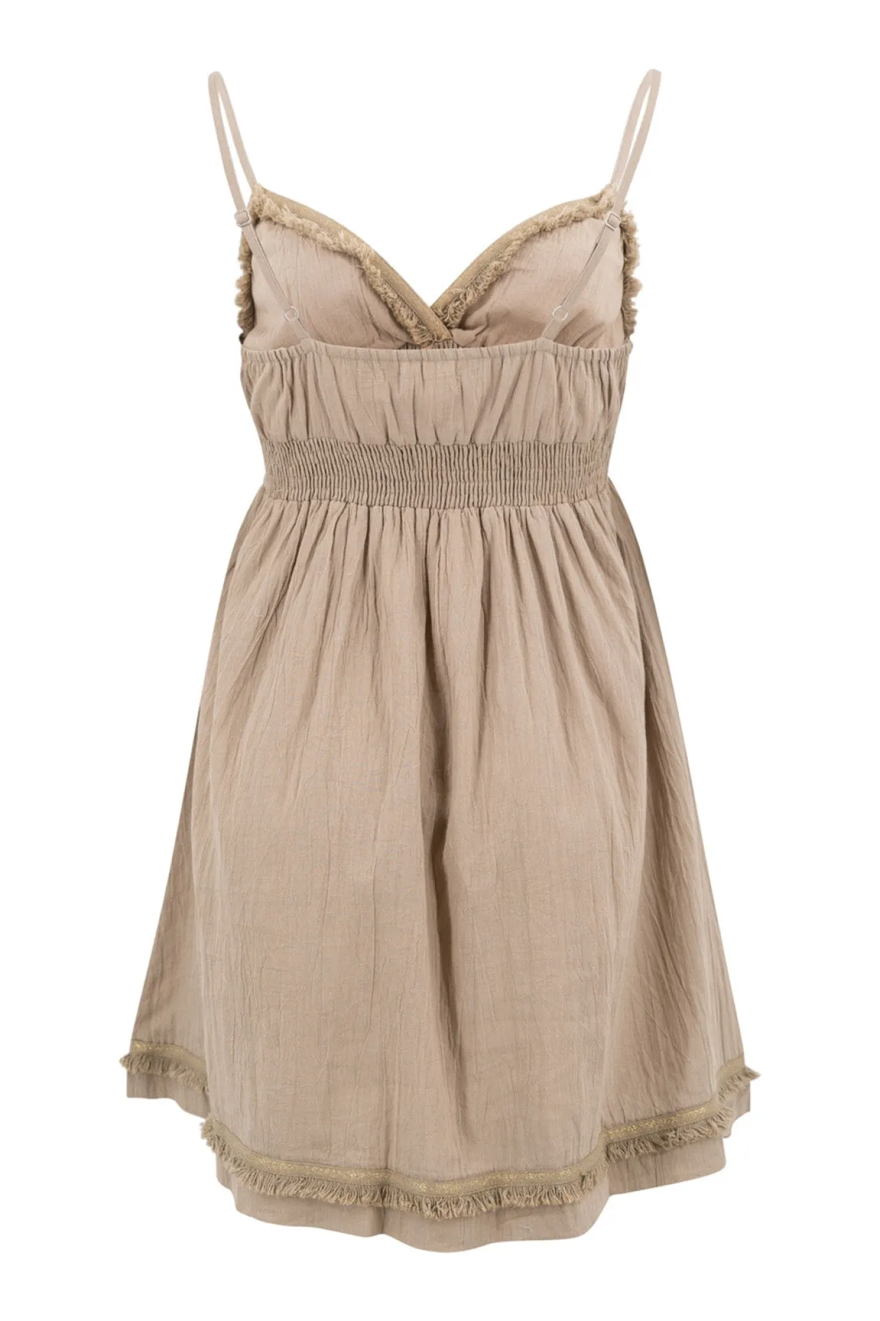 Kurzes Kleid Camila Taupe