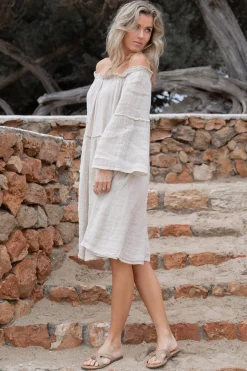 Kurzes Kleid Cira Sand