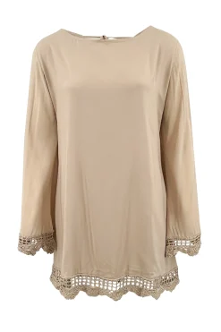 Kurzes Kleid Elfenbein