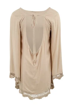 Kurzes Kleid Elfenbein