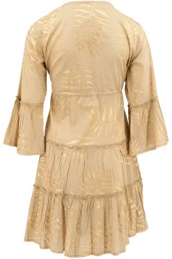 Kurzes Kleid Leafy Sand