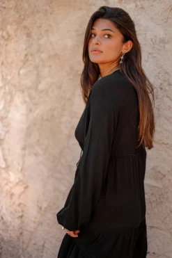 Kurzes Kleid Mio Schwarz