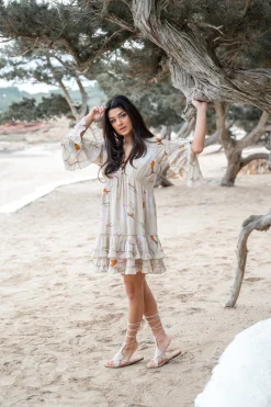 Kurzes Kleid Yola Paradise Sand