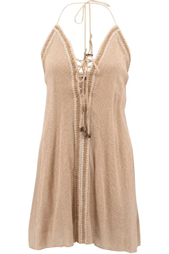 Kurzes Kleid Zamora Sand