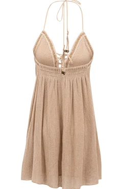 Kurzes Kleid Zamora Sand