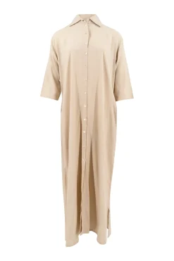 Lange Bluse Esma Sand