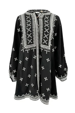 Lange Jacke Sonrisa Schwarz