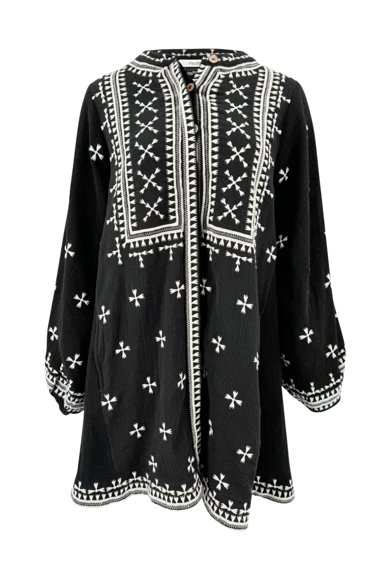 Lange Jacke Sonrisa Schwarz