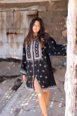 Lange Jacke Sonrisa Schwarz