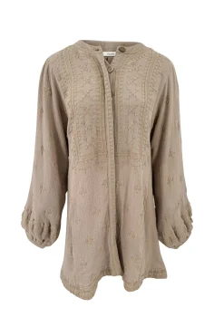 Lange Jacke Sonrisa Taupe