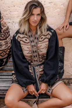 Lange Jacke Spirit Braun