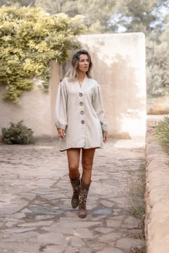 Lange Jacke Spirit Light Sand