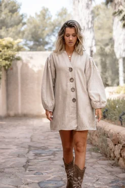 Lange Jacke Spirit Light Sand