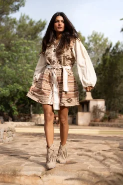 Lange Jacke Spirit Natural