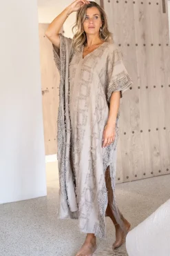 Langer Kaftan Kira Scorva Sand