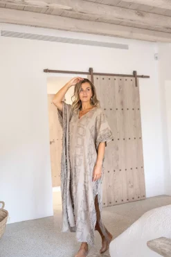 Langer Kaftan Kira Scorva Sand
