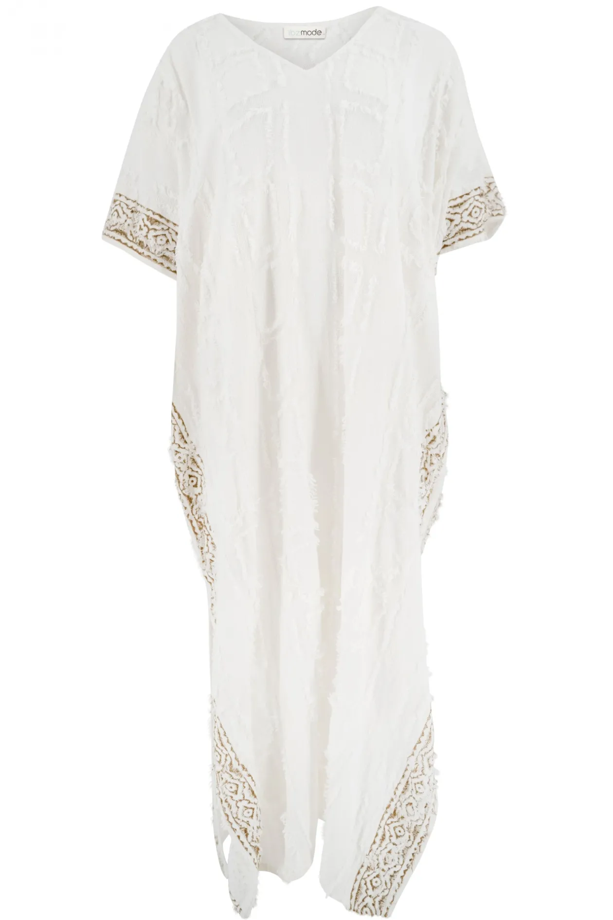 Langer Kaftan Kira Scorva Weiß