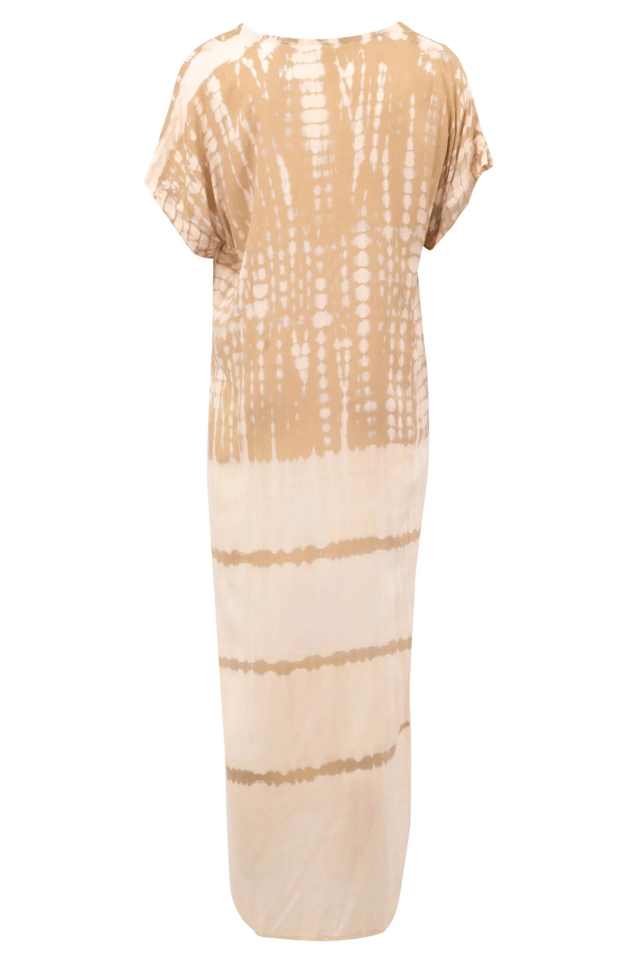Langer Kaftan Noa Tie Dye Powder/ Sand