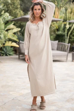 Langer Kaftan Yira Sand
