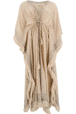 Langer Kimono Impresion Quadrat