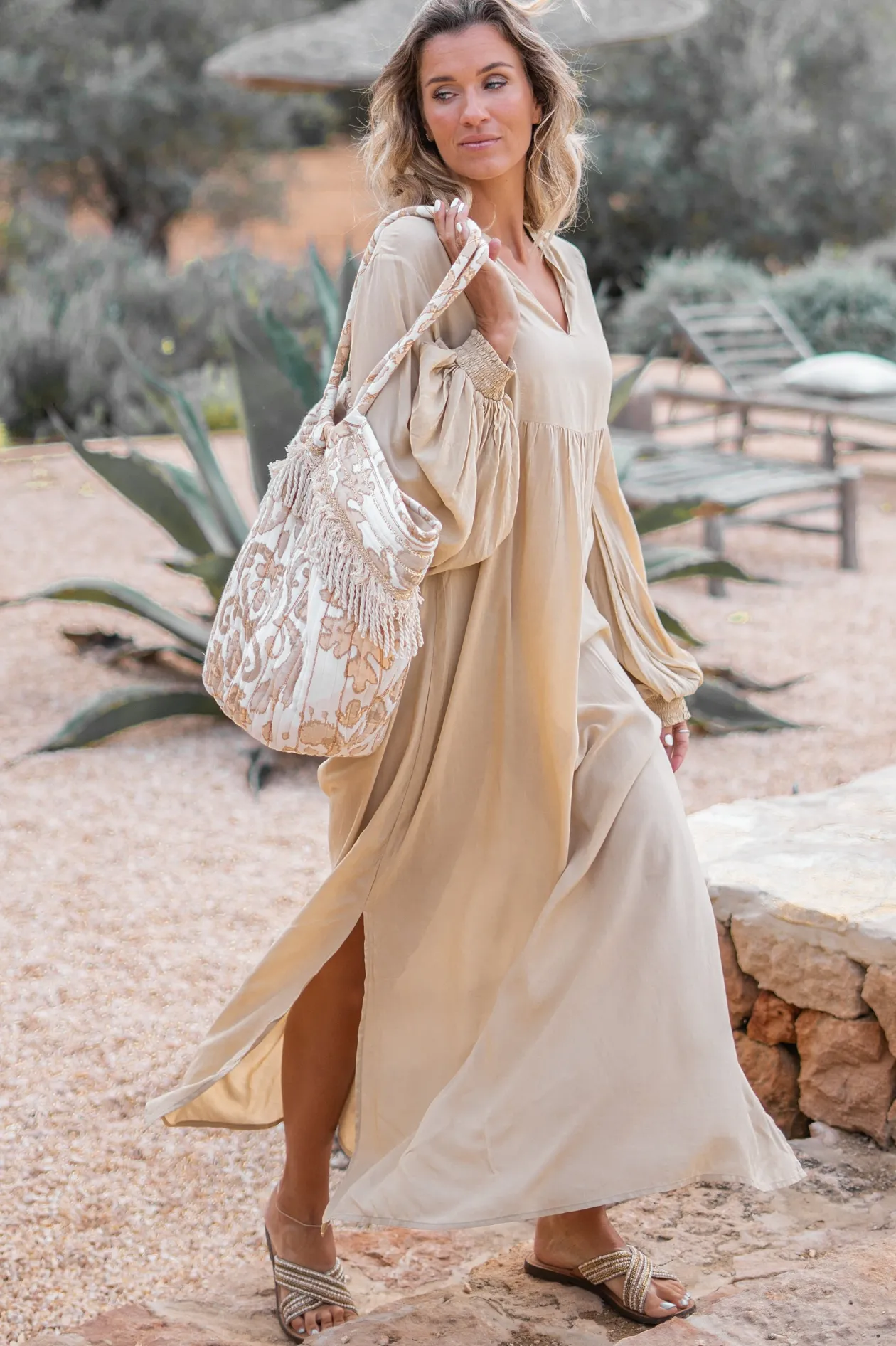 Langes Kleid Jaime Sand