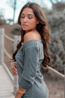 Langes Kleid Schwarz