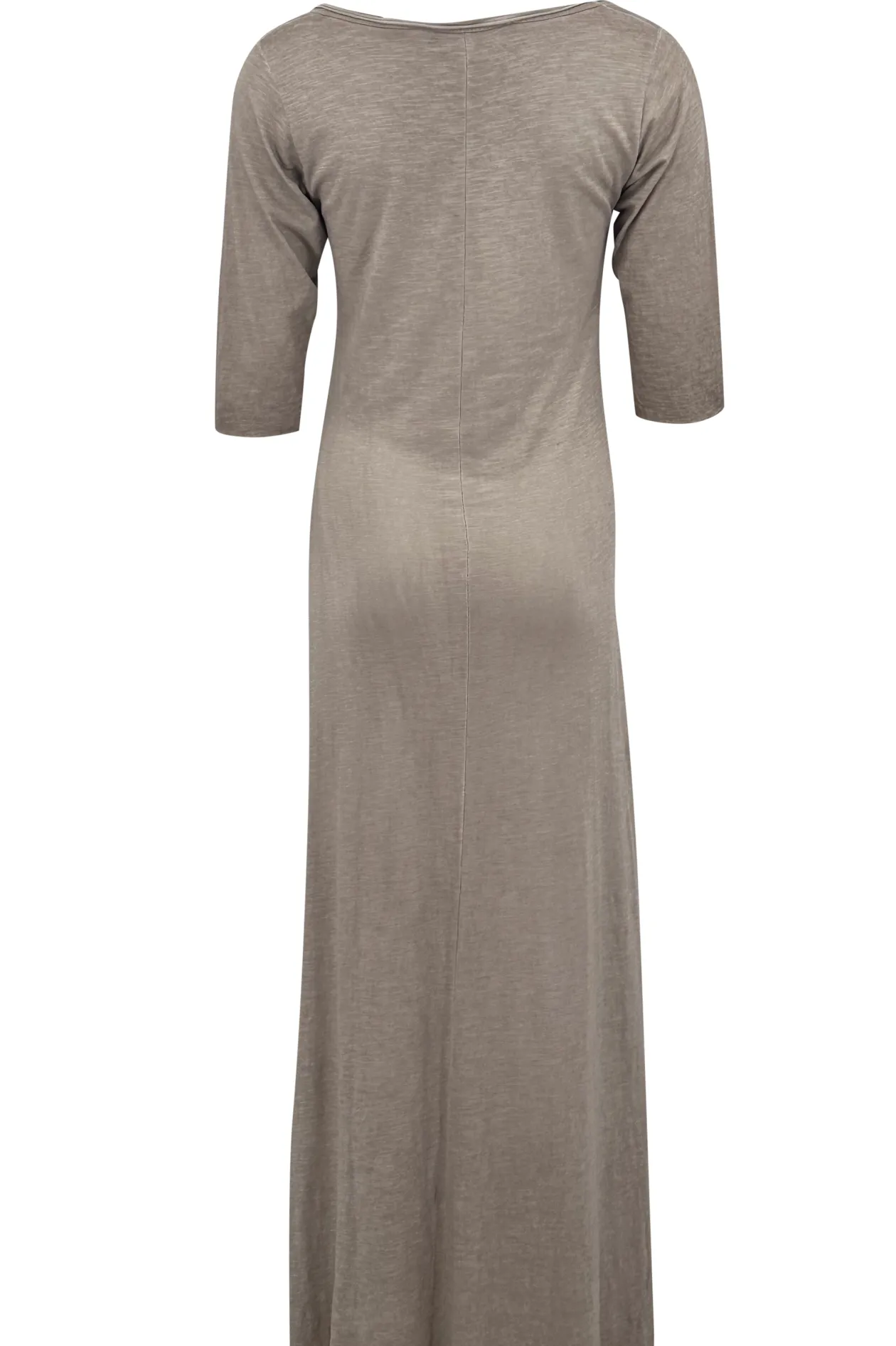 Langes Kleid Taupe