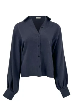 Levy Bluse Dunkelblau