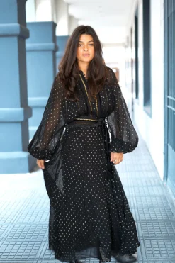 Maxikleid Bliss Schwarz