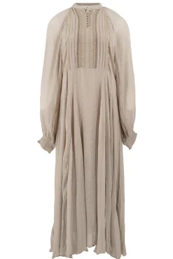 Maxikleid Bliss Taupe