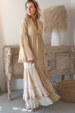 Maxikleid Dali Esencia Sand
