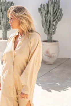 Maxikleid Fedelia Esencia Sand