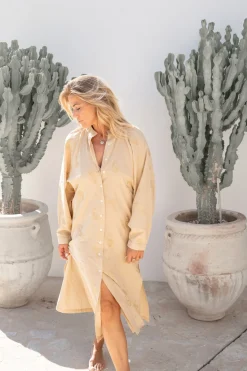 Maxikleid Fedelia Esencia Sand