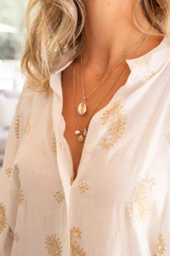 Maxikleid Fedelia Esencia Elfenbein