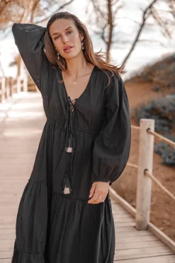 Maxikleid Ida Schwarz