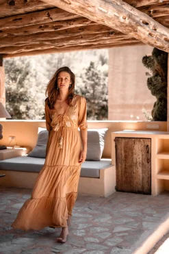 Maxikleid Luciana Brick