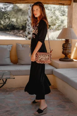 Maxikleid Luciana Schwarz