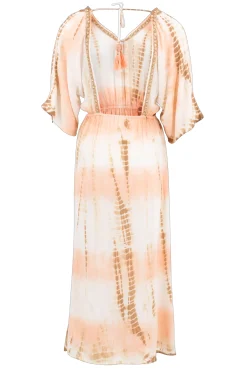 Milica Pfirsich Kleid